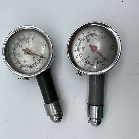 Tire Air‎ Pressure Gauge Auto Car, Truck, Bike Tester Compact Tire Gauge 100PSI - Picture 1 of 2